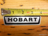 HOBART 4-1/8 INCHES LONG LOGO DECAL #00-118365