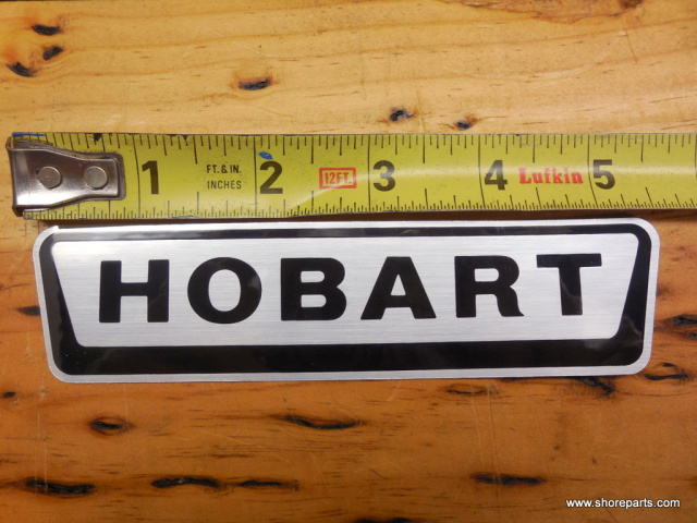 HOBART LOGO DECAL 5-5/8-INCHES LONG #00-118364