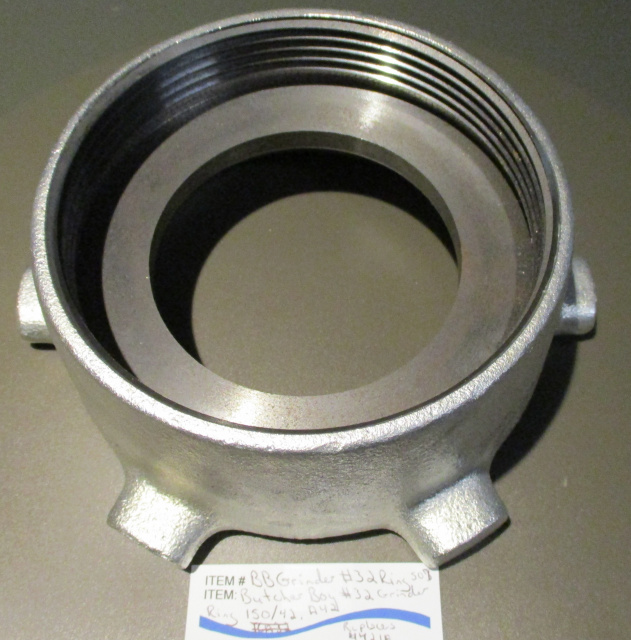 Old Style 32 Grinder Ring for Butcher Boy A42, TCA32 & 150/42 Meat