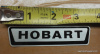 HOBART LOGO 3-5/8" LONG X 7/8" HIGH